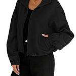 Women's Loose Baseball Uniform Coat