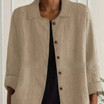 Women's Spring And Summer New All-match Collar Slimming Cardigan Coat