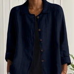 Women's Spring And Summer New All-match Collar Slimming Cardigan Coat