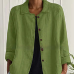 Women's Spring And Summer New All-match Collar Slimming Cardigan Coat