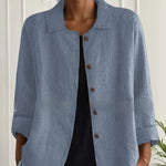 Women's Spring And Summer New All-match Collar Slimming Cardigan Coat