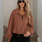 Women's Loose Baseball Uniform Coat